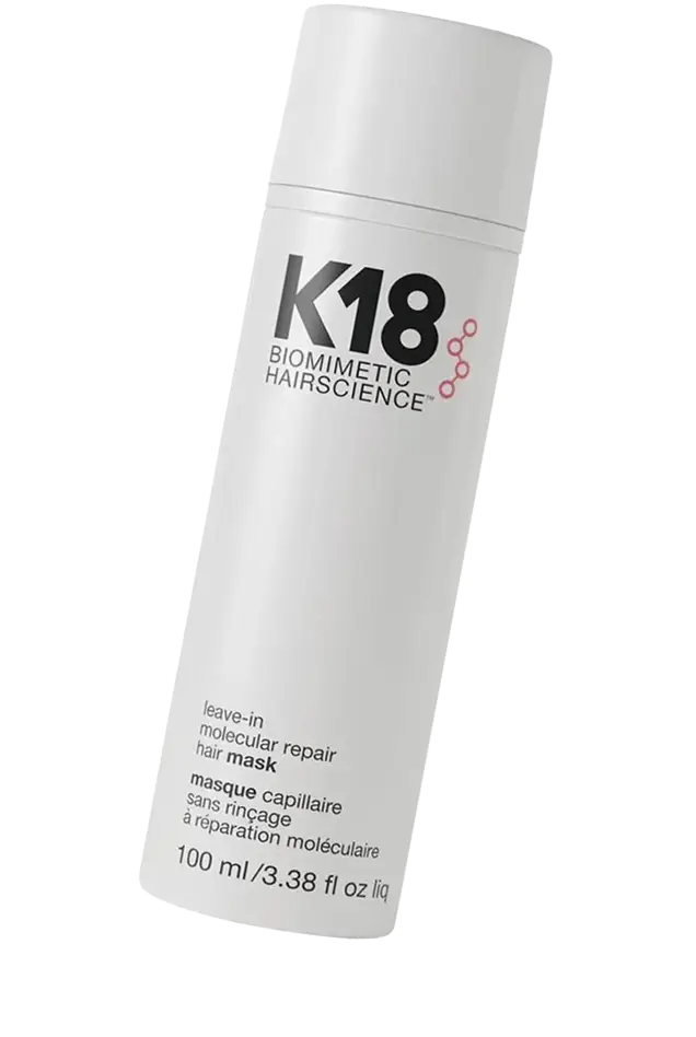 K18 hair repair product used at our hair salon in JLT