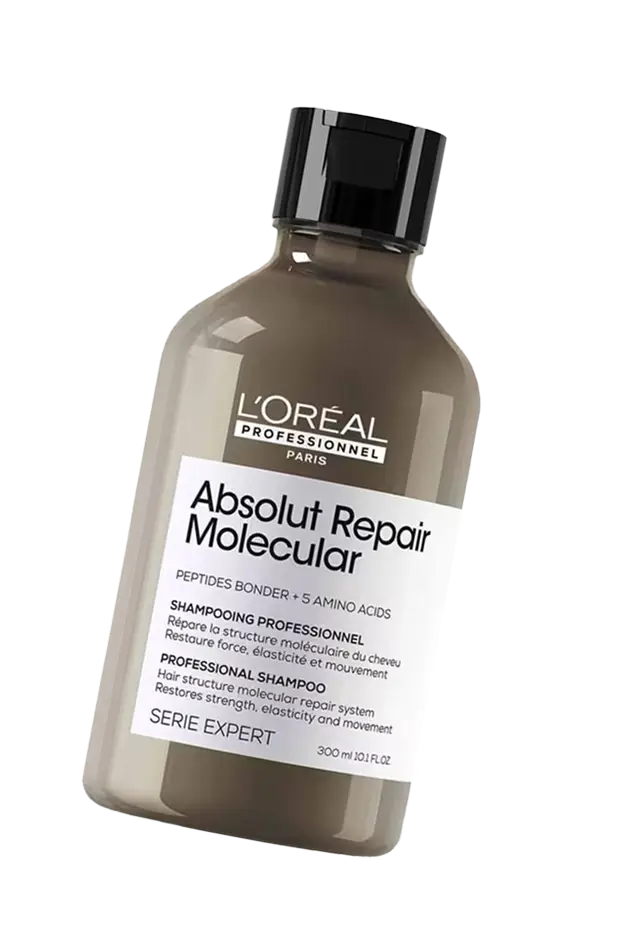 L'Oréal Absolut Repair haircare product used in JLT hair salon